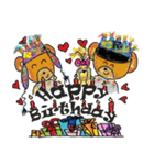Rossy the lover bear ＆ Yorkie Coco I ENG（個別スタンプ：33）