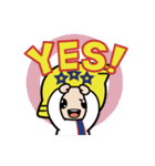 デンデンくん＆きらりんちゃん(東個協)（個別スタンプ：2）