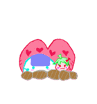 Strawberry Mochi[Must be happy]（個別スタンプ：13）