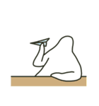 ホワイトさん1（個別スタンプ：15）