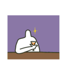 ホワイトさん1（個別スタンプ：39）