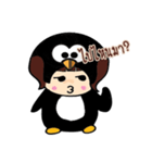 Black Penguin（個別スタンプ：22）