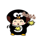 Black Penguin（個別スタンプ：34）