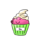 Cute CupCakes（個別スタンプ：3）