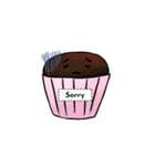 Cute CupCakes（個別スタンプ：7）