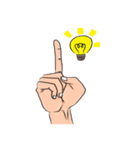 Hand talk (Thai)（個別スタンプ：11）