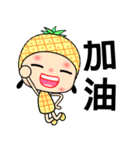 I love pineapple girl（個別スタンプ：20）