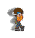 '70S Disco party（個別スタンプ：23）