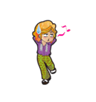 '70S Disco party（個別スタンプ：24）