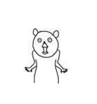 クマったくま（個別スタンプ：4）