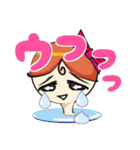 けなげにフッキー（個別スタンプ：4）