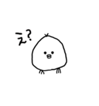 丸く太った鳥（個別スタンプ：25）