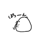 丸く太った鳥（個別スタンプ：28）