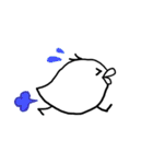 丸く太った鳥（個別スタンプ：30）