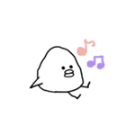 丸く太った鳥（個別スタンプ：34）
