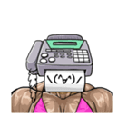 FAX MAN（個別スタンプ：37）