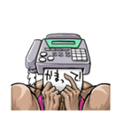 FAX MAN（個別スタンプ：39）