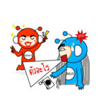 Mister and Miss Genius（個別スタンプ：17）