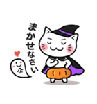 かぼちゃパンツの猫さん（個別スタンプ：5）