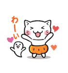 かぼちゃパンツの猫さん（個別スタンプ：10）