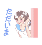 楽しい女の子のいちにち(夏)（個別スタンプ：19）