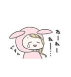 かまってうさみみ子（個別スタンプ：7）