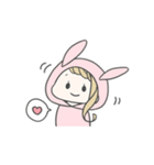 かまってうさみみ子（個別スタンプ：18）