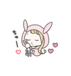 かまってうさみみ子（個別スタンプ：21）