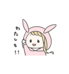 かまってうさみみ子（個別スタンプ：34）