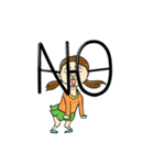 眼鏡少女（個別スタンプ：28）