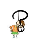 眼鏡少女（個別スタンプ：29）