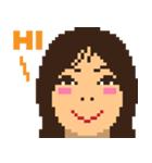 Expression PIXEL FACE（個別スタンプ：1）