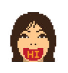 Expression PIXEL FACE（個別スタンプ：2）