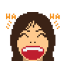 Expression PIXEL FACE（個別スタンプ：3）