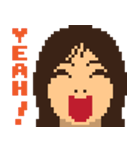 Expression PIXEL FACE（個別スタンプ：7）