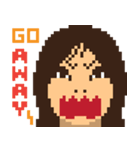 Expression PIXEL FACE（個別スタンプ：13）