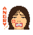 Expression PIXEL FACE（個別スタンプ：16）
