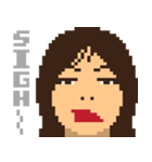 Expression PIXEL FACE（個別スタンプ：17）