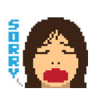 Expression PIXEL FACE（個別スタンプ：20）