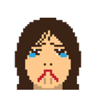 Expression PIXEL FACE（個別スタンプ：23）