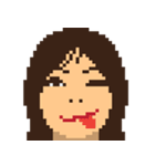 Expression PIXEL FACE（個別スタンプ：25）