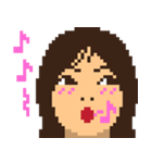 Expression PIXEL FACE（個別スタンプ：30）