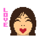 Expression PIXEL FACE（個別スタンプ：31）