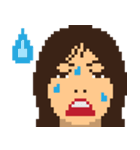 Expression PIXEL FACE（個別スタンプ：35）