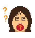 Expression PIXEL FACE（個別スタンプ：38）