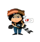 photographers Ver.English（個別スタンプ：16）