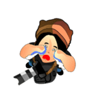 photographers Ver.English（個別スタンプ：26）