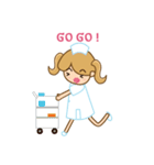 Cute Nurse (English Version)（個別スタンプ：21）
