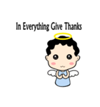 Little angel and the sheep(ENG version)（個別スタンプ：1）