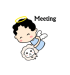 Little angel and the sheep(ENG version)（個別スタンプ：7）